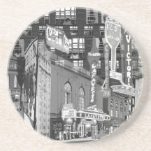 iCu2_BlckWhite砂岩コースター