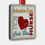 ICU -ナース メタルオーナメント (右)