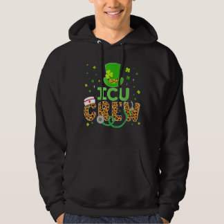 Icu Crew Nurselife聴診器の介護St patricks パーカ