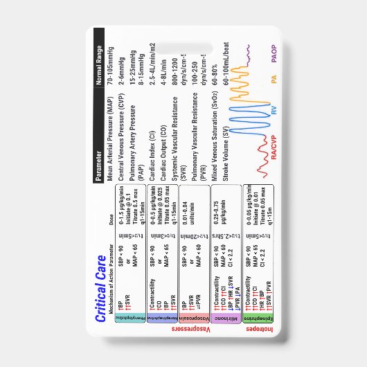 ICU Critical Care Badge Buddy バッジ (Front)