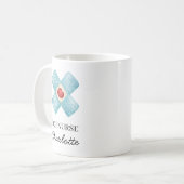 ICU Nurse Coffee Mug コーヒーマグカップ (正面左)