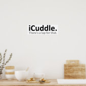 iCuddle 面白いポスター ポスター (キッチン)