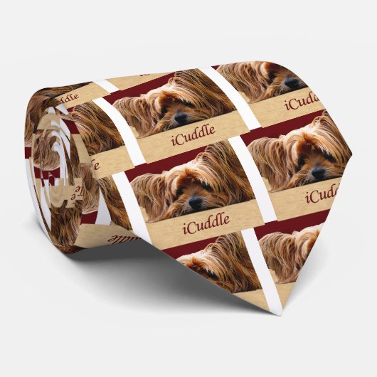 iCuddle Yorkshire Terrier ネクタイ (ロール)