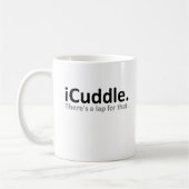 iCudleおもしろマグカップ コーヒーマグカップ (左)