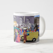 iCulture Roaring 20のヴィンテージ専門マグカップ ジャンボコーヒーマグカップ (正面右)