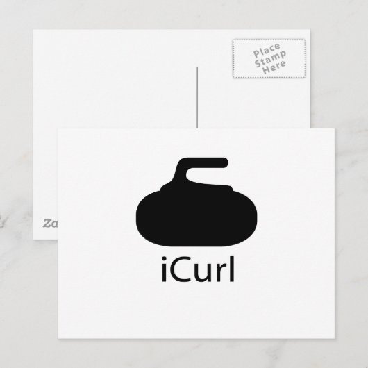 iCurl ポストカード (正面/裏面)