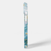 Icy金ゴールドがぼやけた電話ケース Case-Mate iPhoneケース (裏面 / 左)