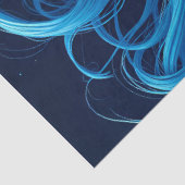 Icy Blue Elegance Decoupage Paper v1 薄葉紙 (詳細)