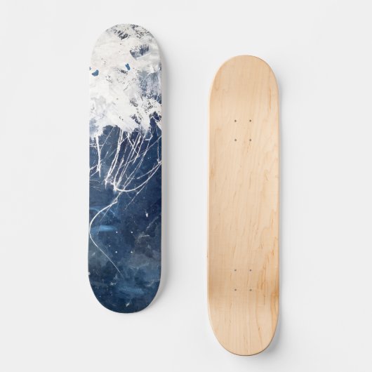 Icy Blue Mountain Summit Skateboard スケートボード (正面)