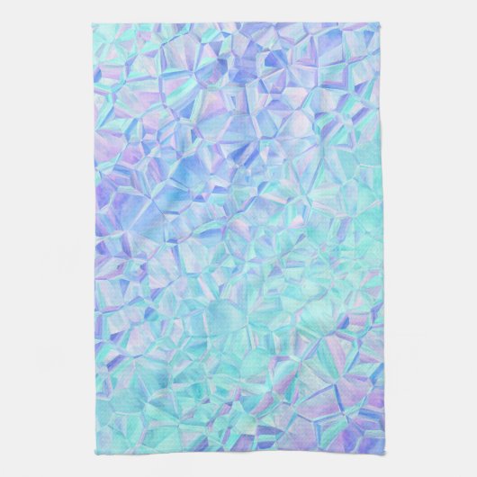icy iridescence : キッチンタオル (縦)