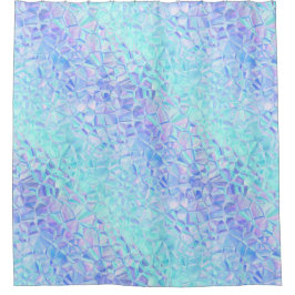 icy iridescence : シャワーカーテン