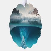 Icy Mountain View オーナメントカード (左)