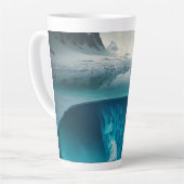 Icy Mountain View カフェラテマグ (左アングル)