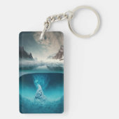Icy Mountain View キーホルダー (裏面)