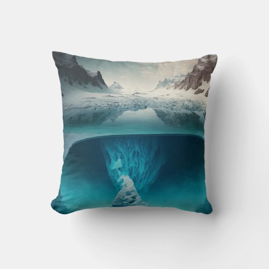 Icy Mountain View クッション (正面)