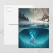 Icy Mountain View シーズンポストカード (正面/裏面)