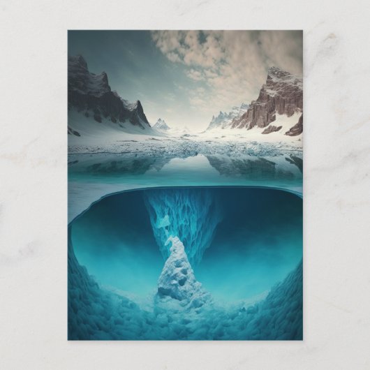 Icy Mountain View シーズンポストカード (正面)