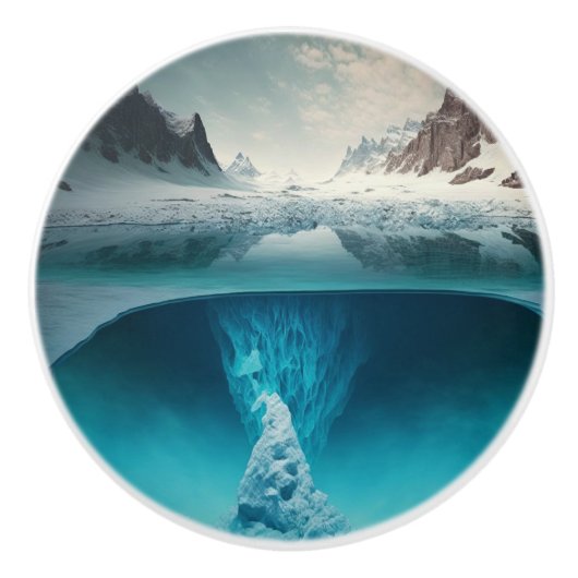 Icy Mountain View セラミックノブ (正面)