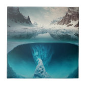 Icy Mountain View タイル (正面)