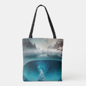 Icy Mountain View トートバッグ (裏面)
