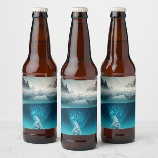 Icy Mountain View ビールラベル (ボトル)