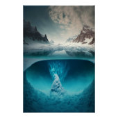 Icy Mountain View ポスター (正面)