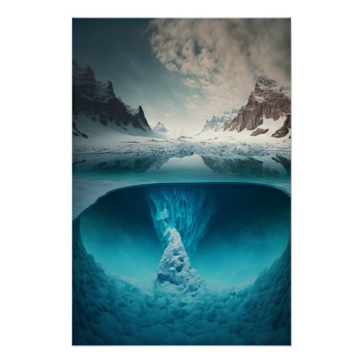 Icy Mountain View ポスター (正面)