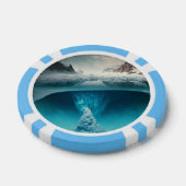Icy Mountain View ポーカーチップ (シングル)