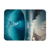 Icy Mountain View マグネット (横)