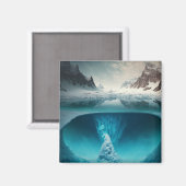 Icy Mountain View マグネット (正面/裏面)