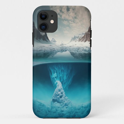 Icy Mountain View Case-Mate iPhoneケース (裏面)