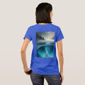 Icy Mountain View Tシャツ (裏面フル)