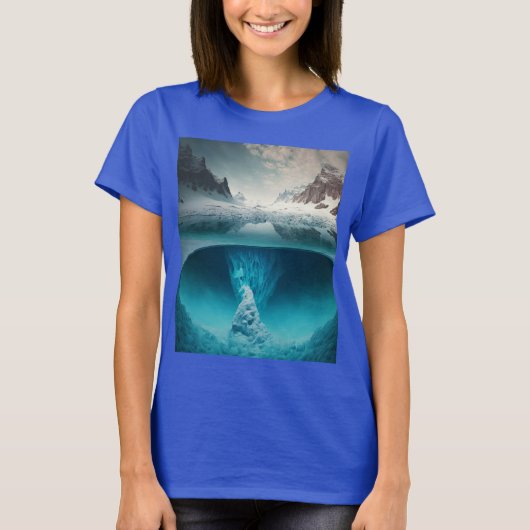 Icy Mountain View Tシャツ (正面)