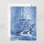 Icy Shipはがき ポストカード (正面/裏面)