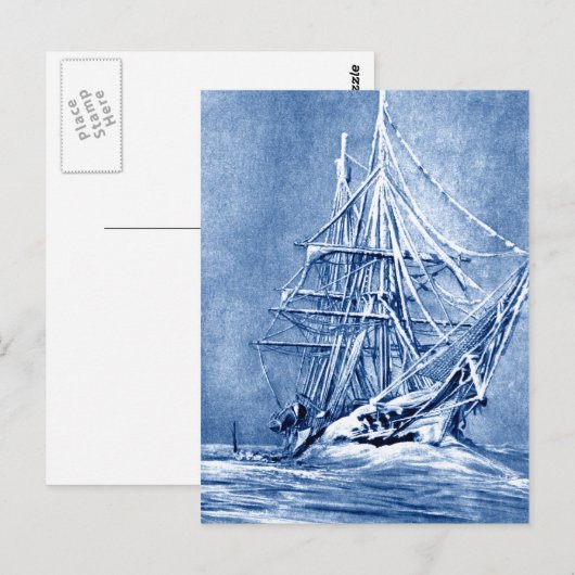 Icy Shipはがき ポストカード (正面/裏面)