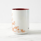 Icy Sky Blue Copper Bubble マグカップ (中央)