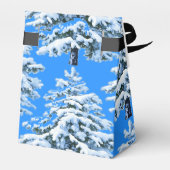 Icy Tree Dreams Snowy Forest フェイバーボックス (裏面サイド)