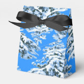 Icy Tree Dreams Snowy Forest フェイバーボックス (正面サイド)