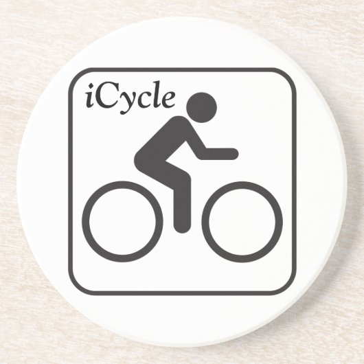 iCycle サンドストーンコースター (正面)
