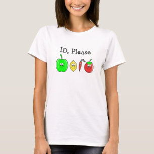 IDお願いトランプおもしろいインシムシャツ Tシャツ