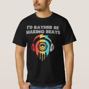 IDがビートを作るDJオーディオビート Tシャツ