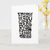 IDが正しもしく同意してごめんなさい カード (黄色い花)