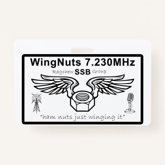 IDのクリップ バッジ (正面)