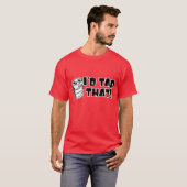 IDはその小樽を叩きます Tシャツ (正面フル)