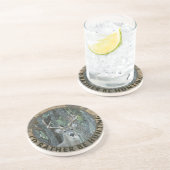 IDはむしろおもしろいなシカのハンターを捜しています コースター (側面)