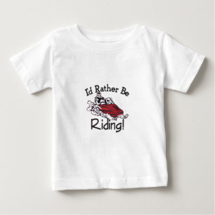 IDはむしろ乗っています ベビーTシャツ