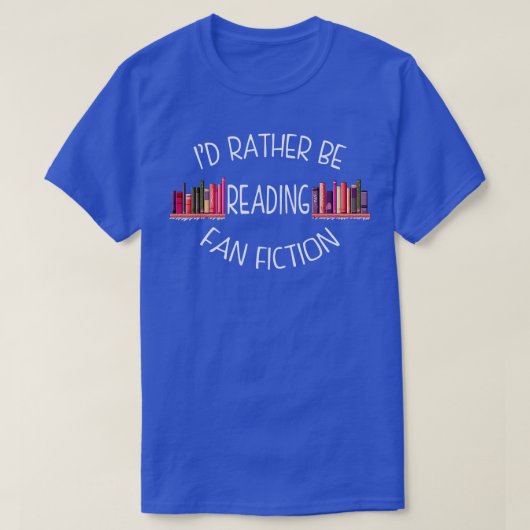 Idはむしろ読ファンフィクション Tシャツ (デザイン正面)
