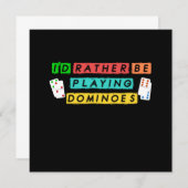 Idは主のタイル遊パズラーの贈り物 招待状 (正面/裏面)