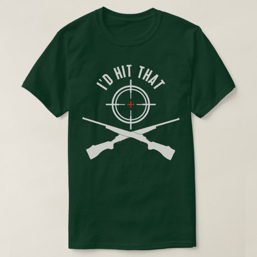 IDは、その粘土射撃、 発砲粘土ターゲット26 Tシャツ (デザイン正面)