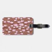 IDは~ピンクのPiggysに付けます ラゲッジタグ (裏面横)